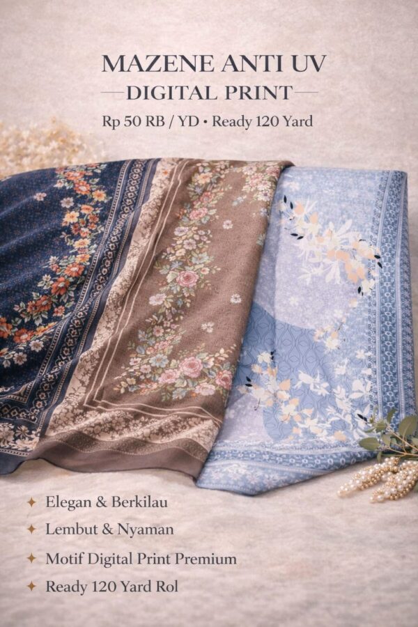 Mazene Anti UV Digital Print