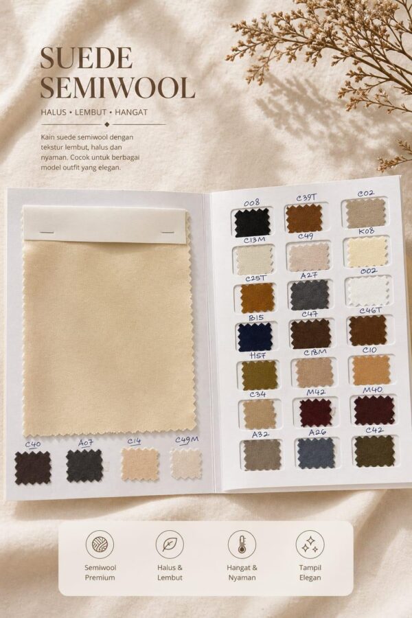 Suede Semiwool
